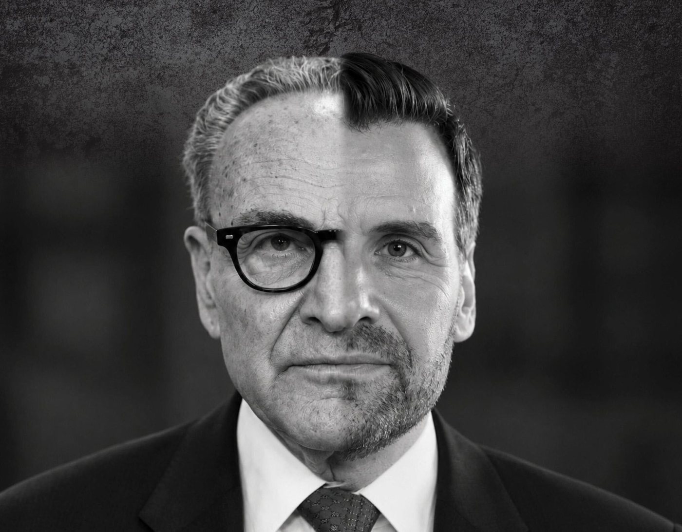 Two-Faced Turek: Josh Turek's face blended into Chuck Schumer's.